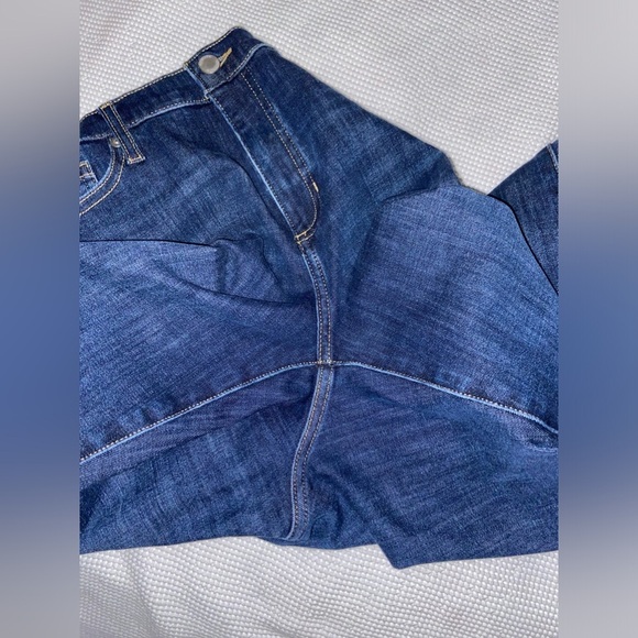 Women’s BANANA‎ REPUBLIC dark wash premium denim mid-rise skinny Jeans size 29 - Picture 9 of 15